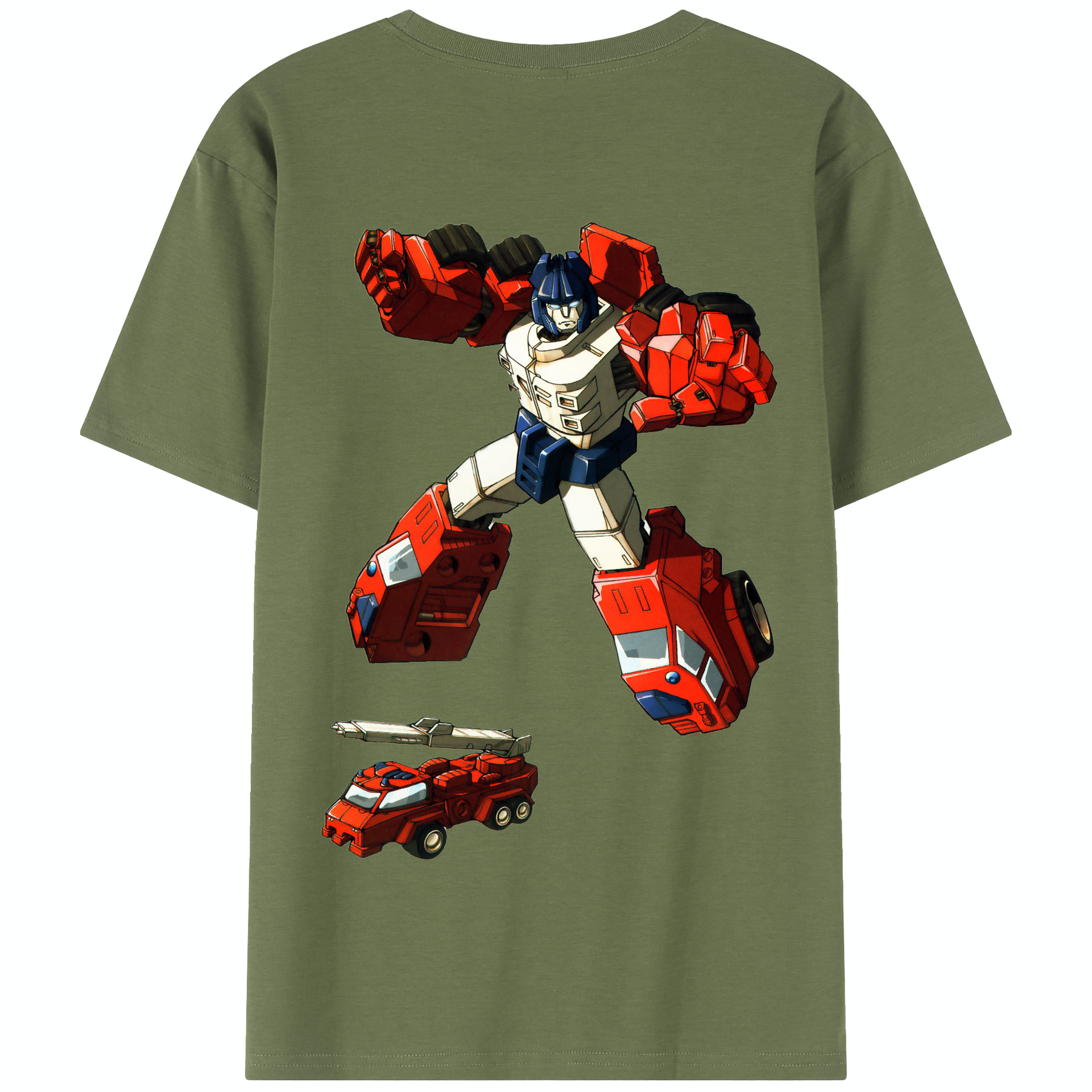 （画像用）  綿100％半袖Tシャツ（背面プリント）